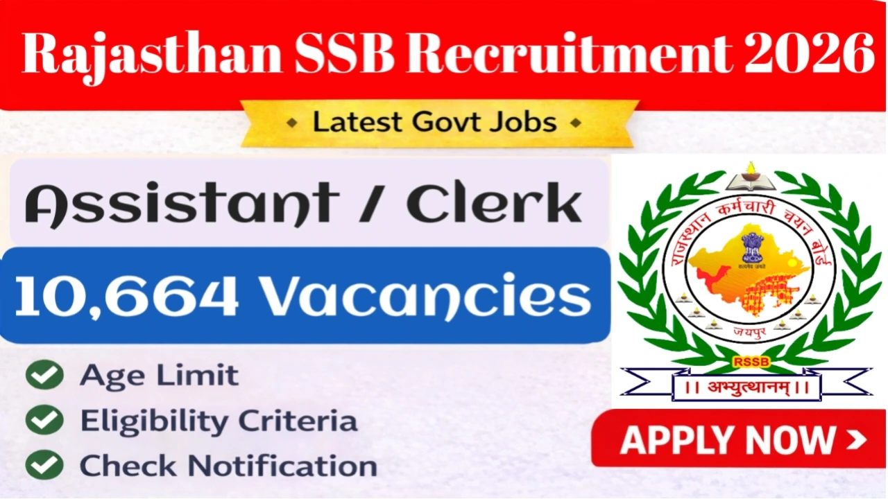 Rajasthan LDC Junior Assistant Recruitment 2026