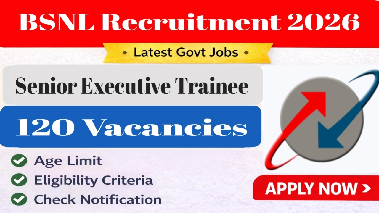 BSNL SET Recruitment 2026