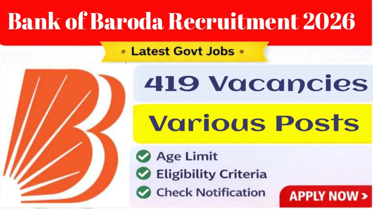 Bank of Baroda (BOB) Recruitment 2026
