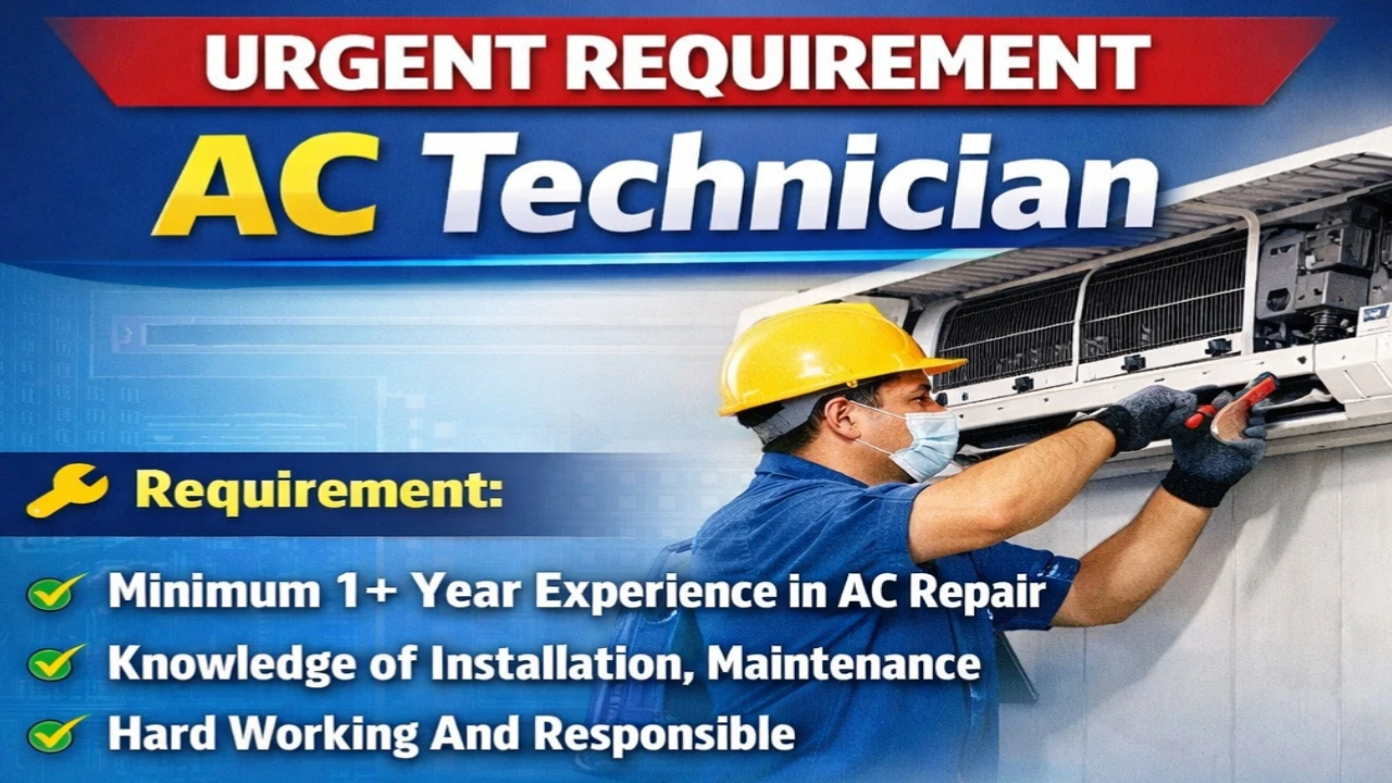 AC Technician Recruitment 2026