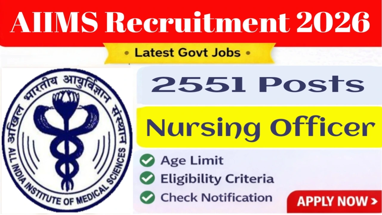AIIMS NORCET Recruitment 2026