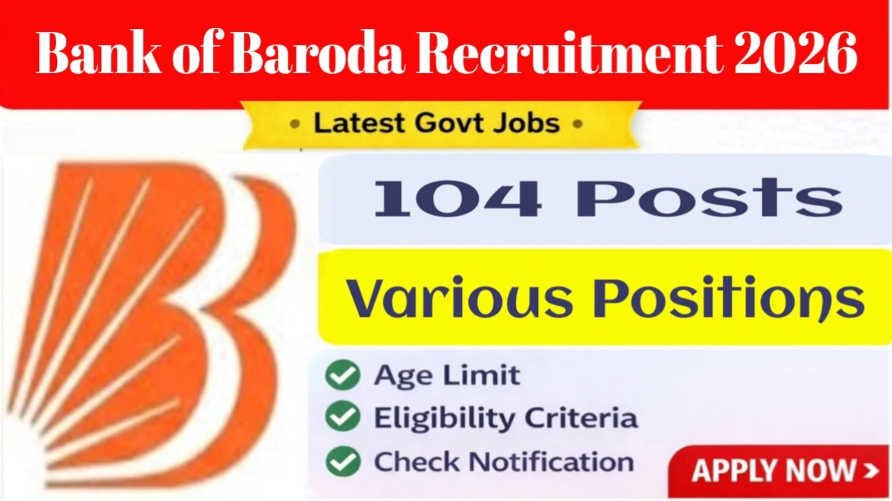 Bank of Baroda (BOB) Recruitment 2026