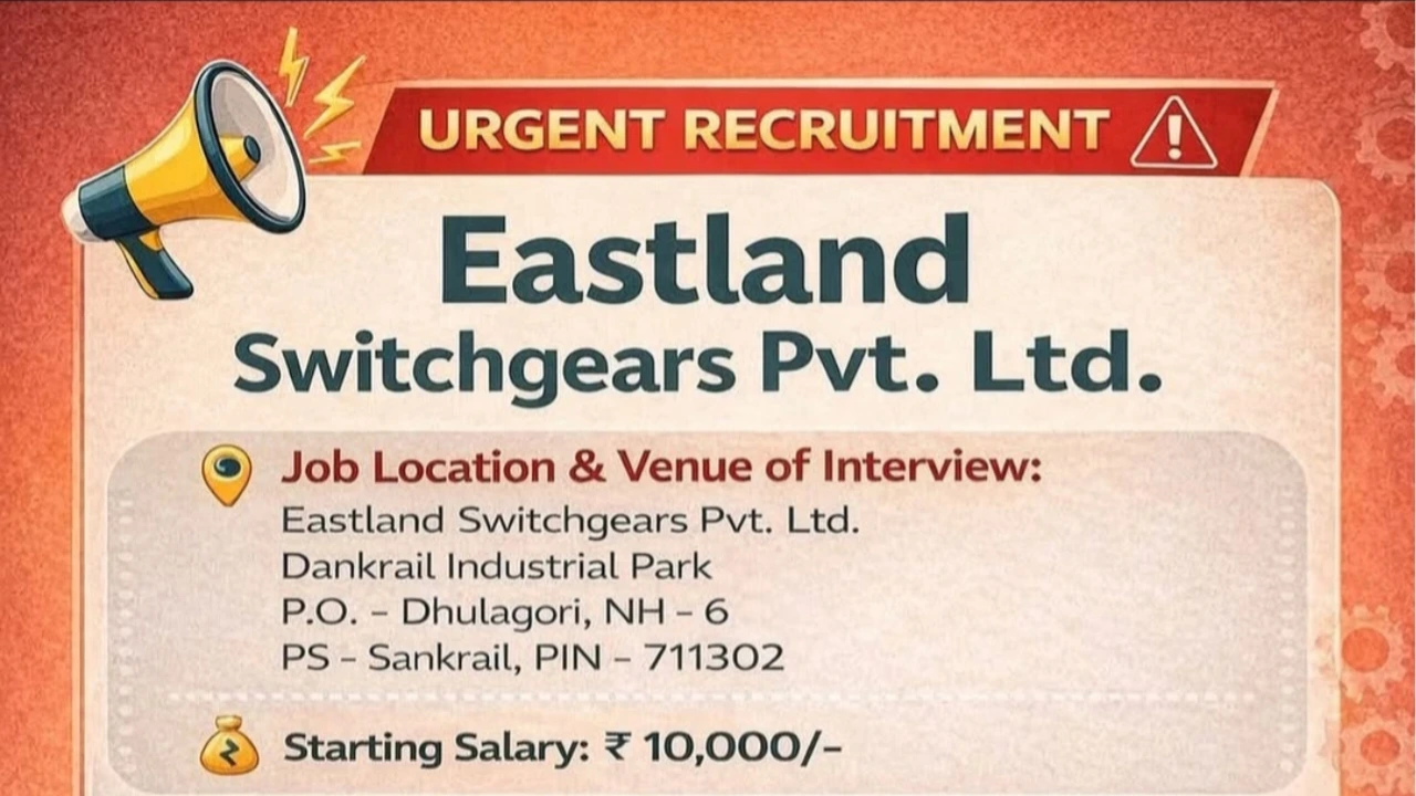 eastland-switchgears-recruitment-2026