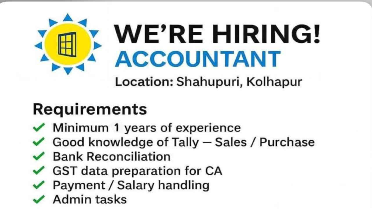 Soorya Aluminum Recruitment 2026