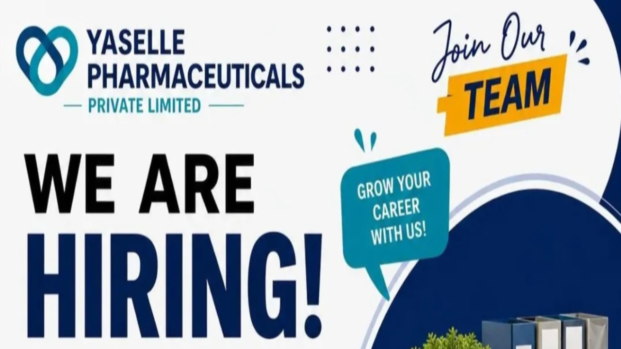 Yaselle Pharmaceuticals Recruitment 2026