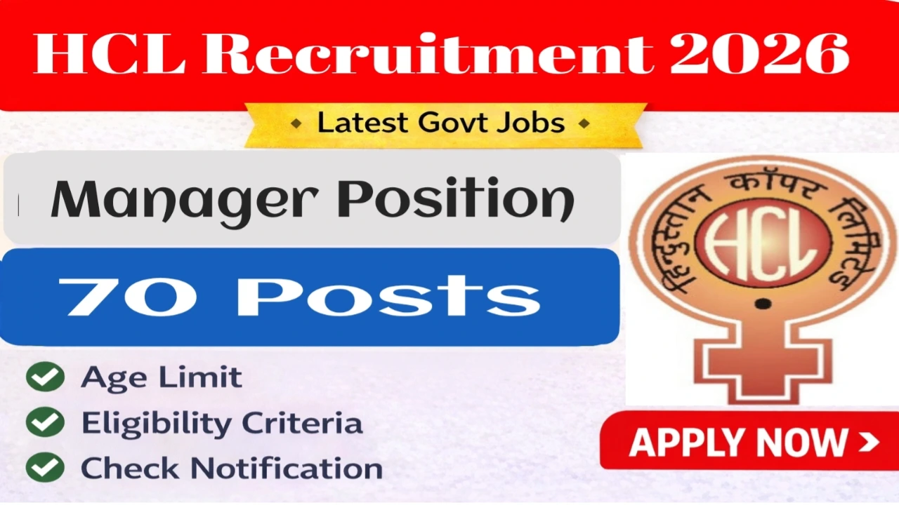 HCL Recruitment 2026