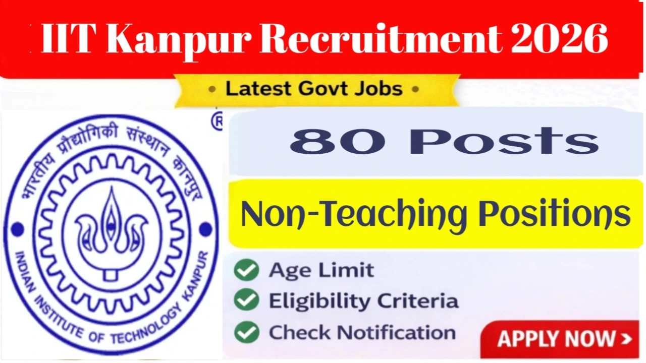 IIT Kanpur Recruitment 2026