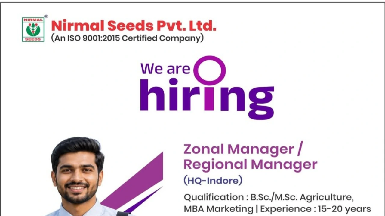 Nirmal Seeds Recruitment 2026