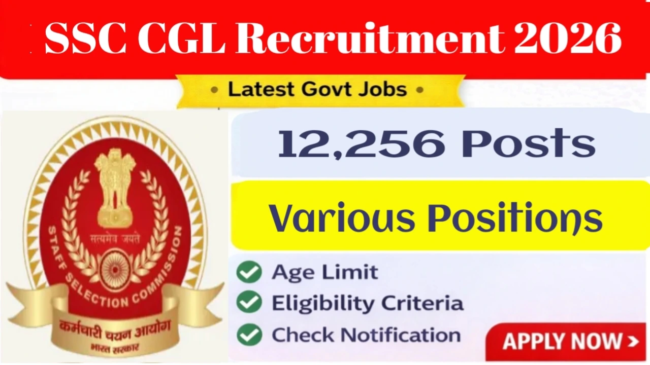 SSC CGL Recruitment 2026