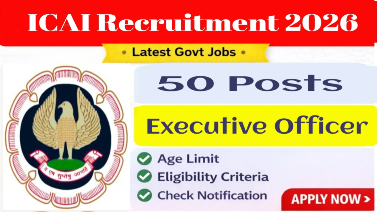 ICAI Recruitment 2026