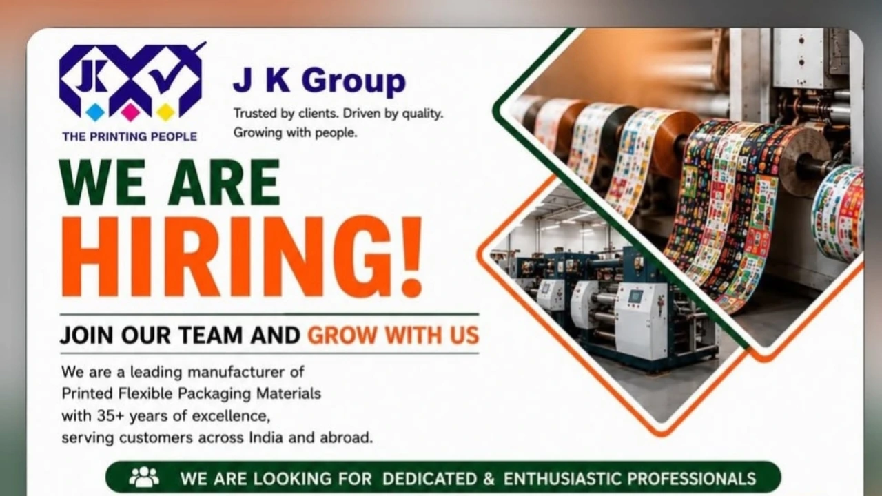 JK Group Recruitment 2026