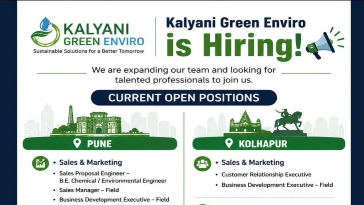 Kalyani Green Enviro Recruitment 2026