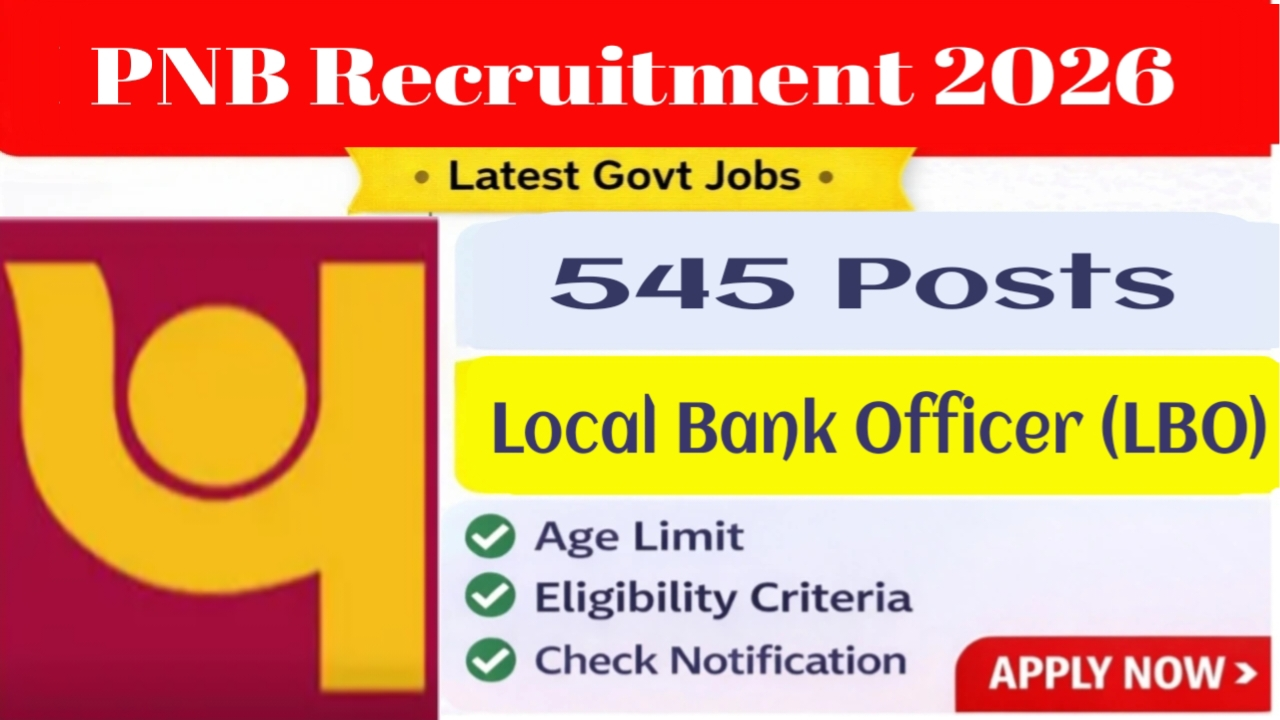 PNB LBO Recruitment 2026