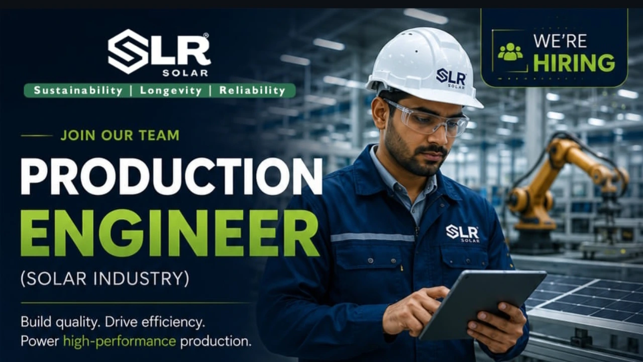SLR Solar Recruitment 2026