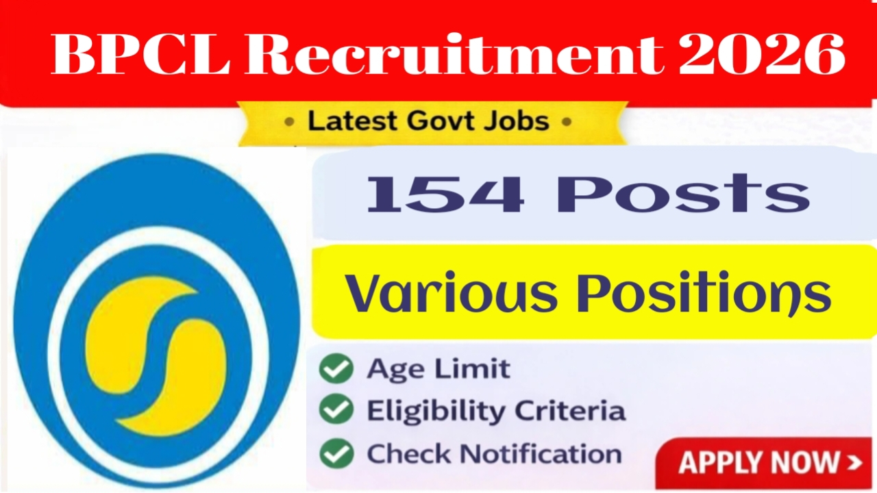 BPCL Recruitment 2026