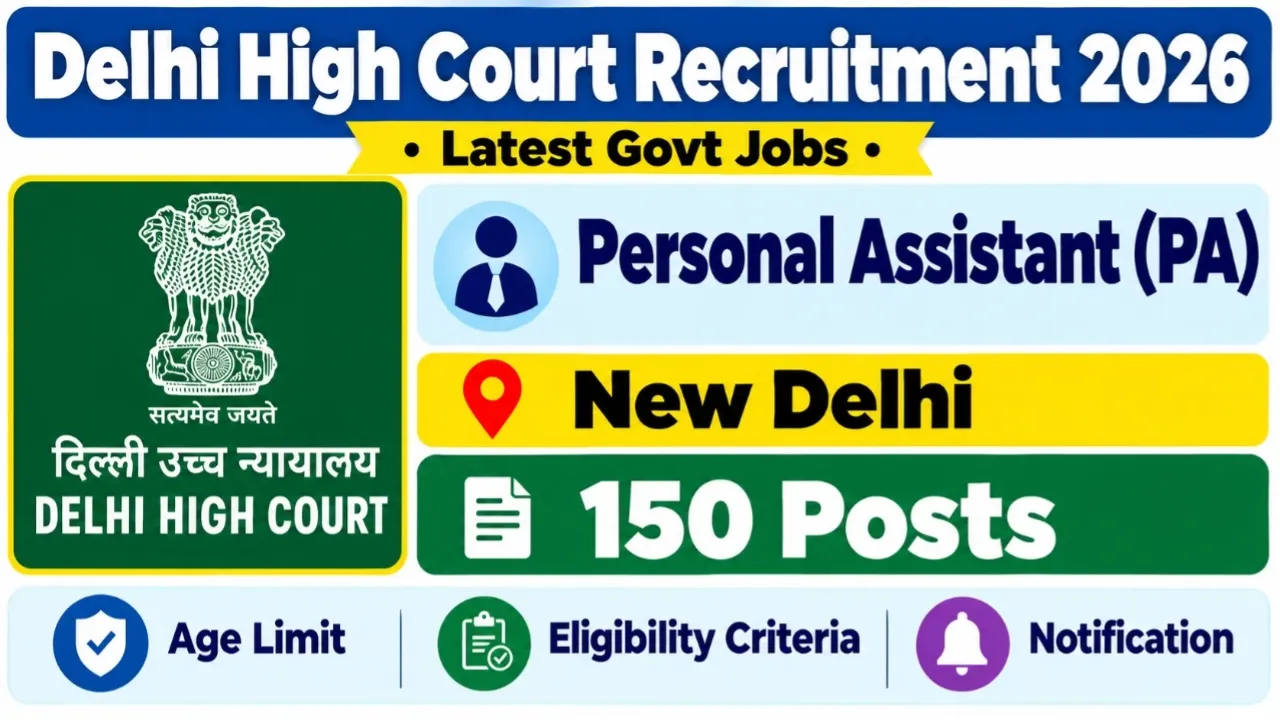 Delhi High Court Recruitment 2026