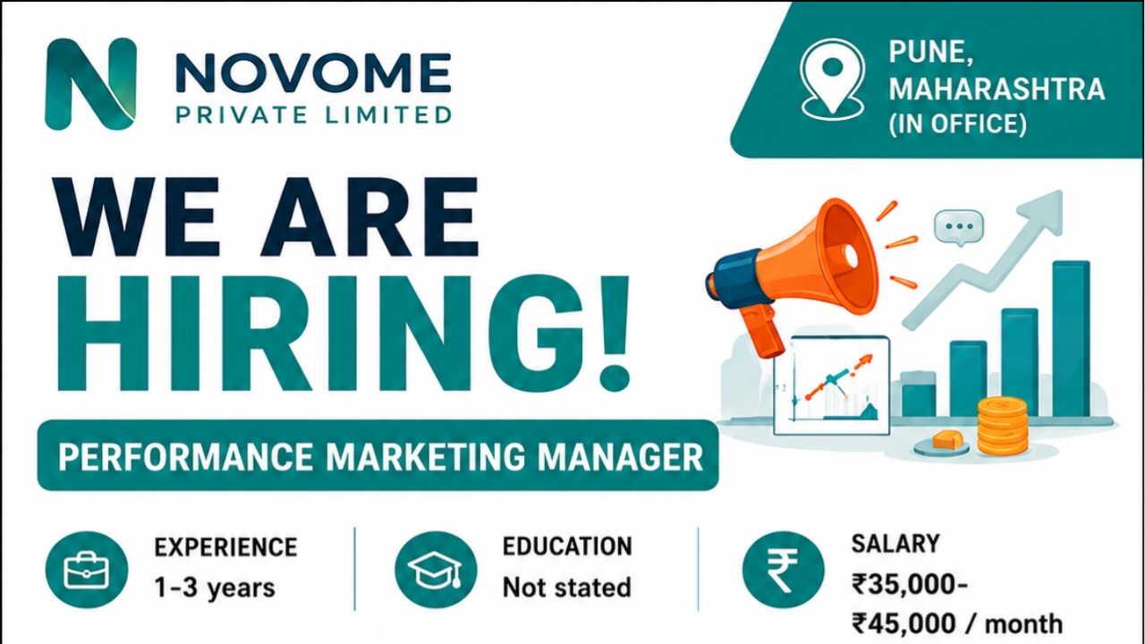 Novome Pvt Ltd Recruitment 2026