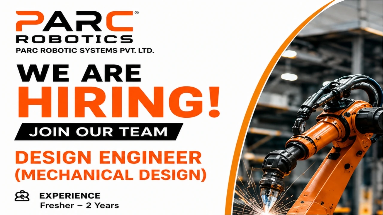 Parc Robotics Systems Pvt Ltd Recruitment 2026