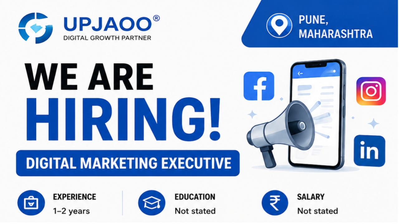Upajaoo Digital Pvt Ltd Recruitment 2026